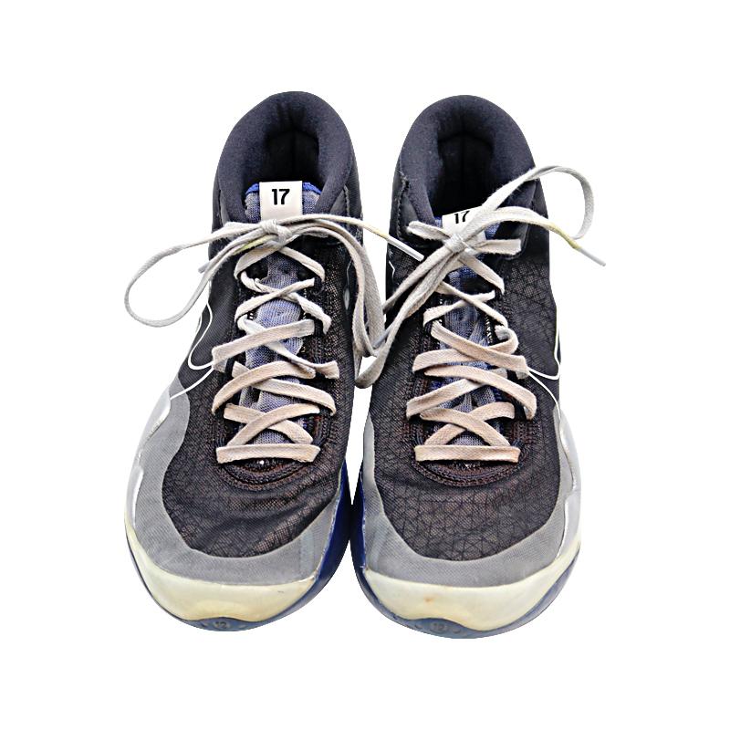 Aaron Boone New York Yankees 2020 Game Used Black Nike Zoom Kevin Durant Customized "Savages" Sneakers (CX Auth) product