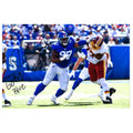 Dexter Lawrence New York Giants Autographed & Inscribed "Go Big Blue" 6x11 Photo product image 1, provided for visual