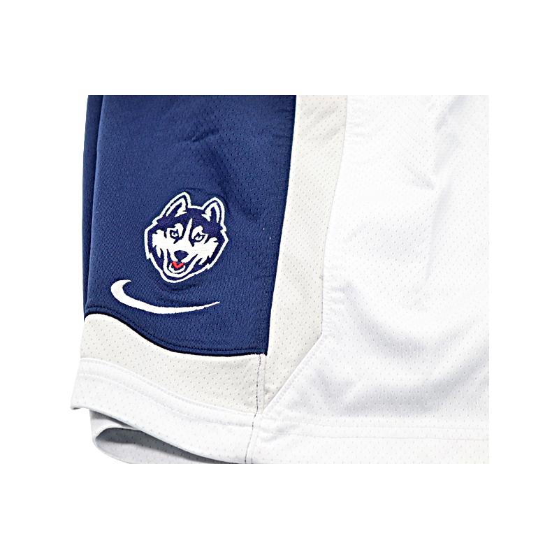 Breanna Stewart UCONN Used Navy Blue Shorts (Size Women L, Length +2) product image 6, provided for visual reference and