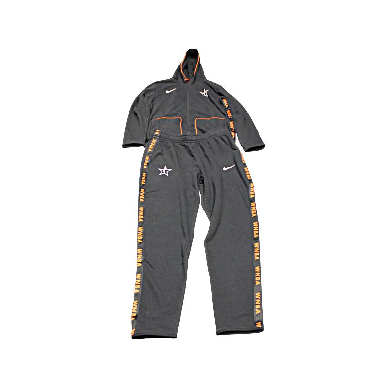 Breanna Stewart Seattle Storm 2021 WNBA All Star Game Warm Up Tear Away Hooded Jumpsuit (Jacket Size XL Pants Size L)
