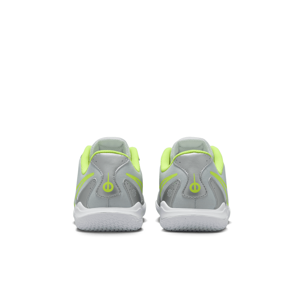 Nike Youth Tiempo Legend 10 Academy IC-Metallic Silver/Black/Volt product image 4, provided for visual reference and product