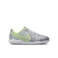 Nike Youth Tiempo Legend 10 Academy IC-Metallic Silver/Black/Volt product image 1, provided for visual reference and product