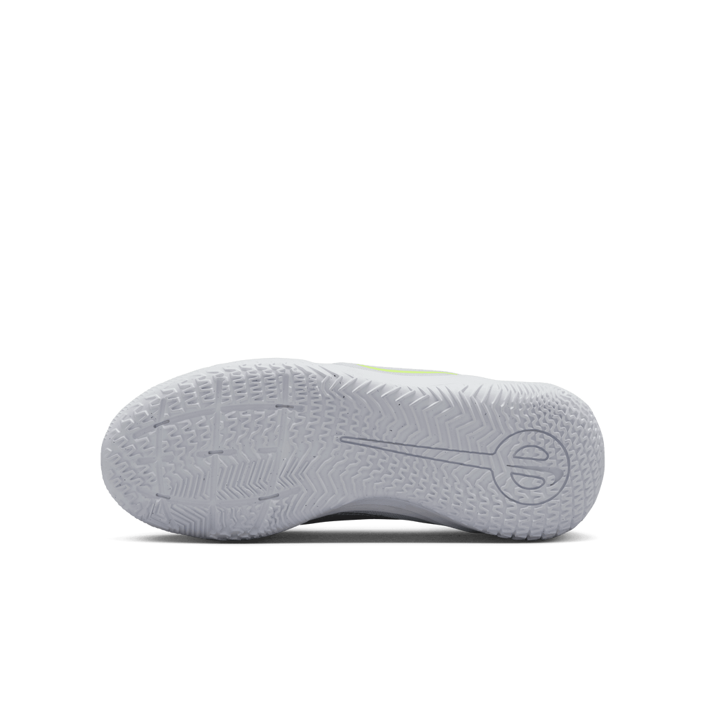 Nike Youth Tiempo Legend 10 Academy IC-Metallic Silver/Black/Volt product image 6, provided for visual reference and product