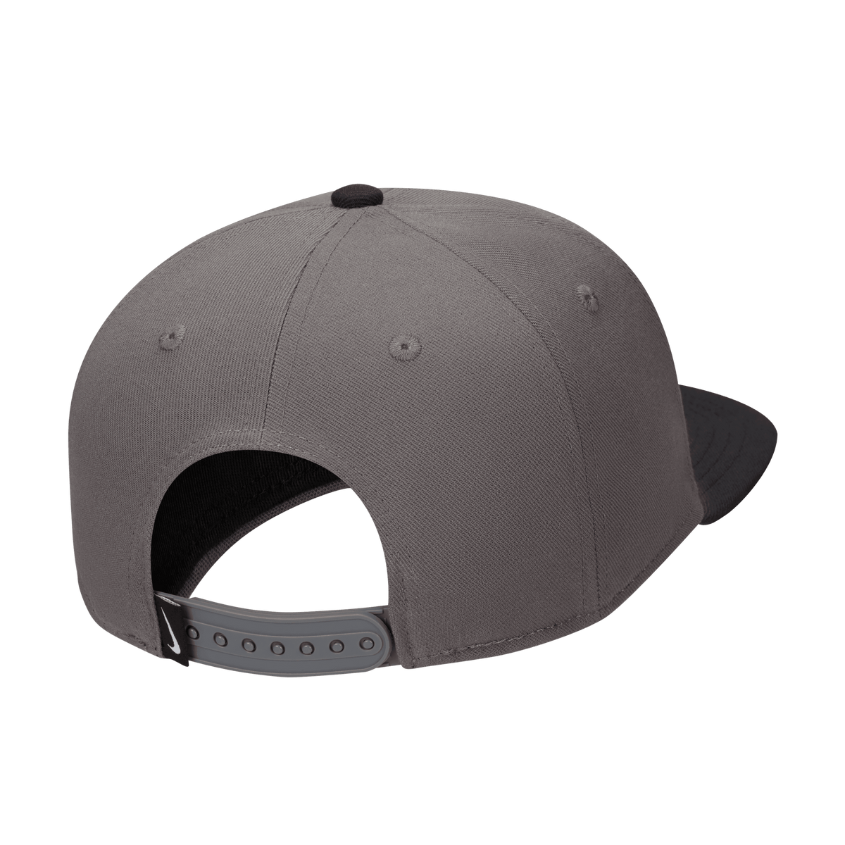Nike Dri-FIT Pro Structured Futura Cap-Grey/Black product image 2, provided for visual reference and product detail review