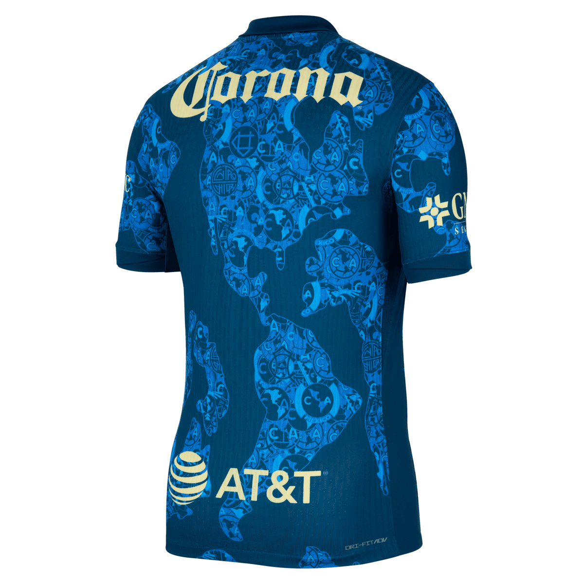 Nike Men Club América Match Away Dri-FIT ADV Soccer Authentic Jersey 24/25 product image 2, provided for visual reference