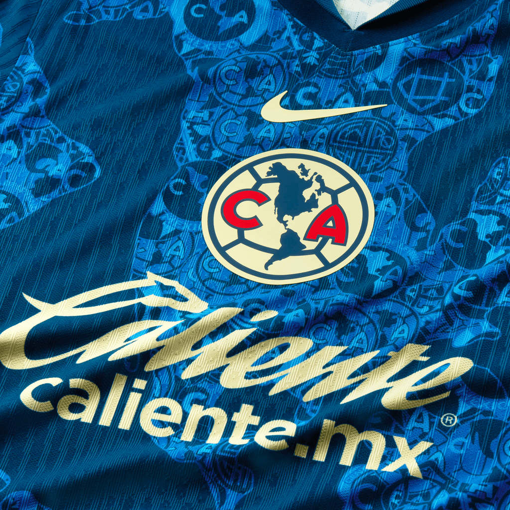 Nike Men Club América Match Away Dri-FIT ADV Soccer Authentic Jersey 24/25 product image 3, provided for visual reference
