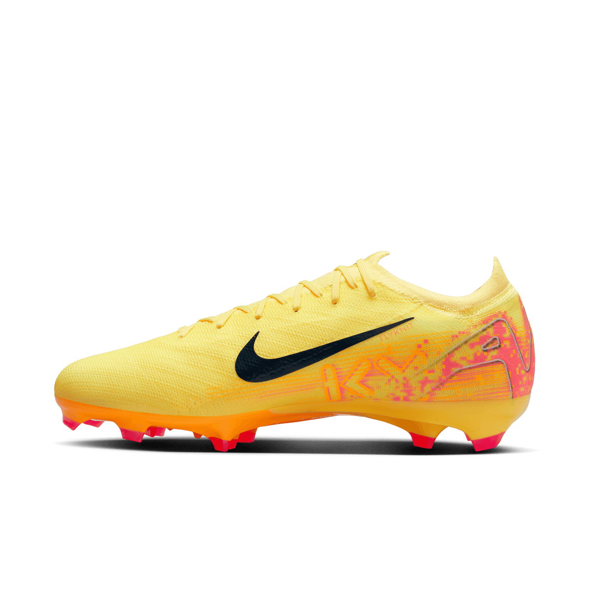 Nike Mercurial Vapor 16 Pro "Kylian Mbappé" FG - Lt Laser Orange/Armory Navy product image 2, provided for visual reference
