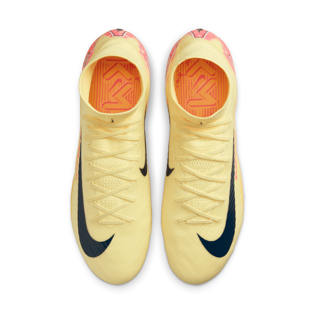 Nike Mercurial Superfly 10 Elite "Kylian Mbappé" FG - Lt Laser Orange/Armory Navy product image 4, provided for visual