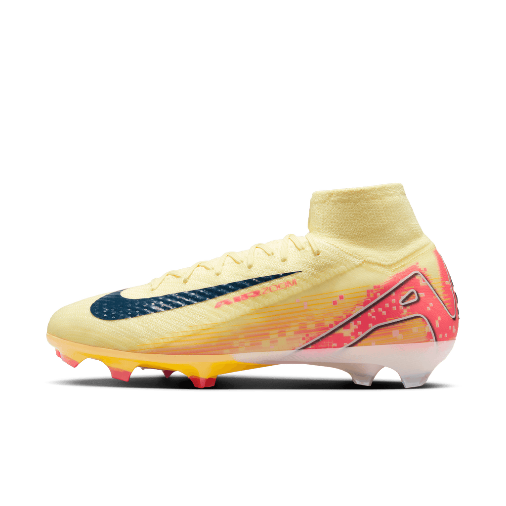 Nike Mercurial Superfly 10 Elite "Kylian Mbappé" FG - Lt Laser Orange/Armory Navy product image 2, provided for visual