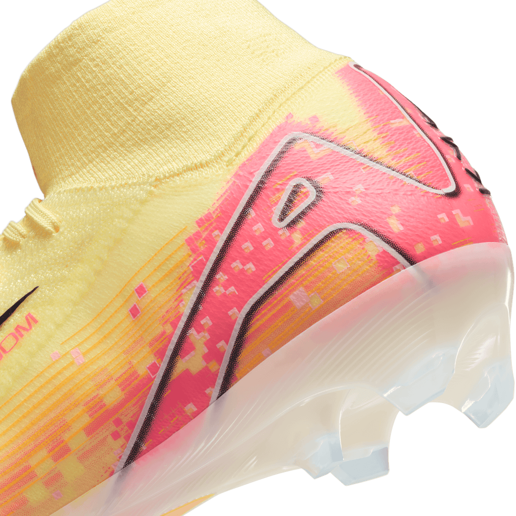 Nike Mercurial Superfly 10 Elite "Kylian Mbappé" FG - Lt Laser Orange/Armory Navy product image 5, provided for visual