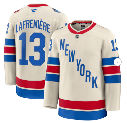 Alexis Lafreniere New York Rangers 2026 NHL Winter Classic product image 1