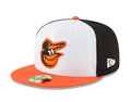 New Era Baltimore Orioles Home Authentic Collection 59Fifty Fitted-On-Field Collection Black/Orange product image 1,