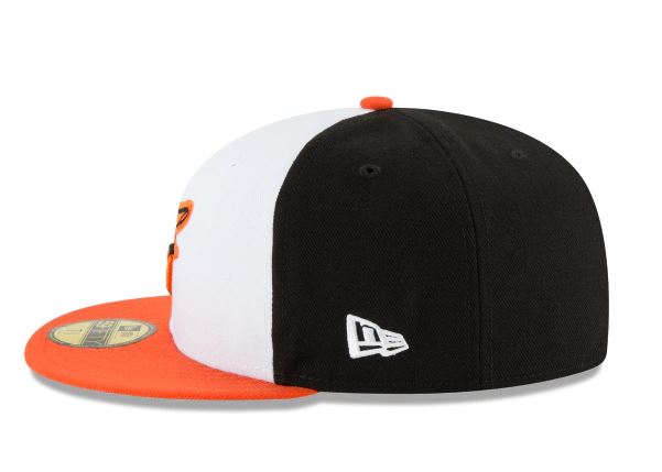 New Era Baltimore Orioles Home Authentic Collection 59Fifty Fitted-On-Field Collection Black/Orange product image 5,
