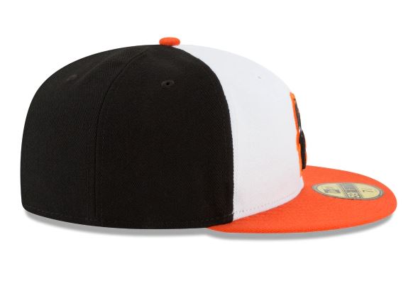 New Era Baltimore Orioles Home Authentic Collection 59Fifty Fitted-On-Field Collection Black/Orange product image 6,