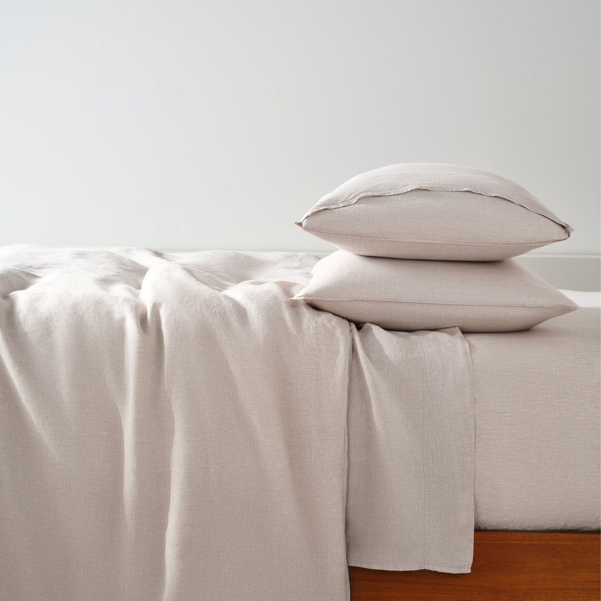 Washed European Linen Bedding Move-In Bundle