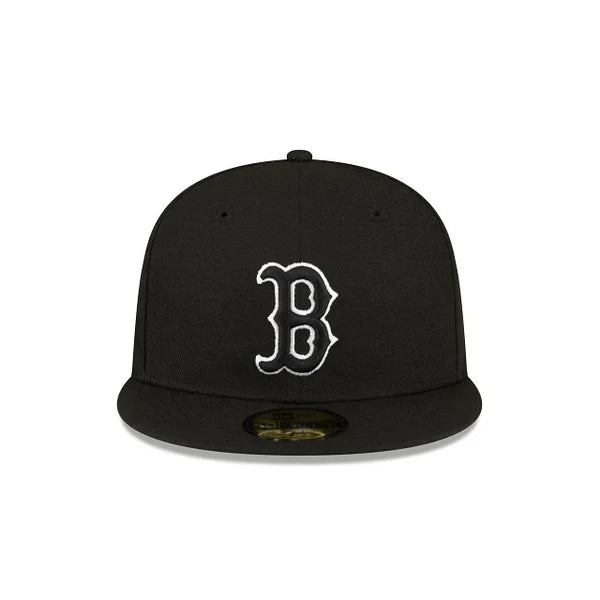 New Era Boston Red Sox 1999 All Star Game Side Patch Black On White 59Fifty Fitted Hat product image 3, provided for visual