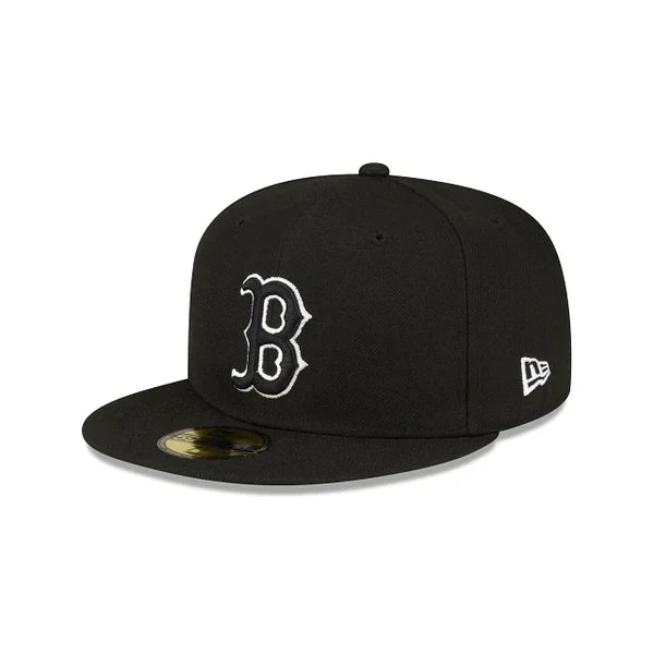 New Era Boston Red Sox 1999 All Star Game Side Patch Black On White 59Fifty Fitted Hat product image 2, provided for visual