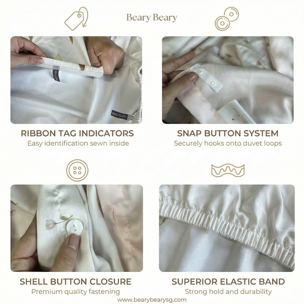 Tencel Waterproof Sheet - Tulip Field