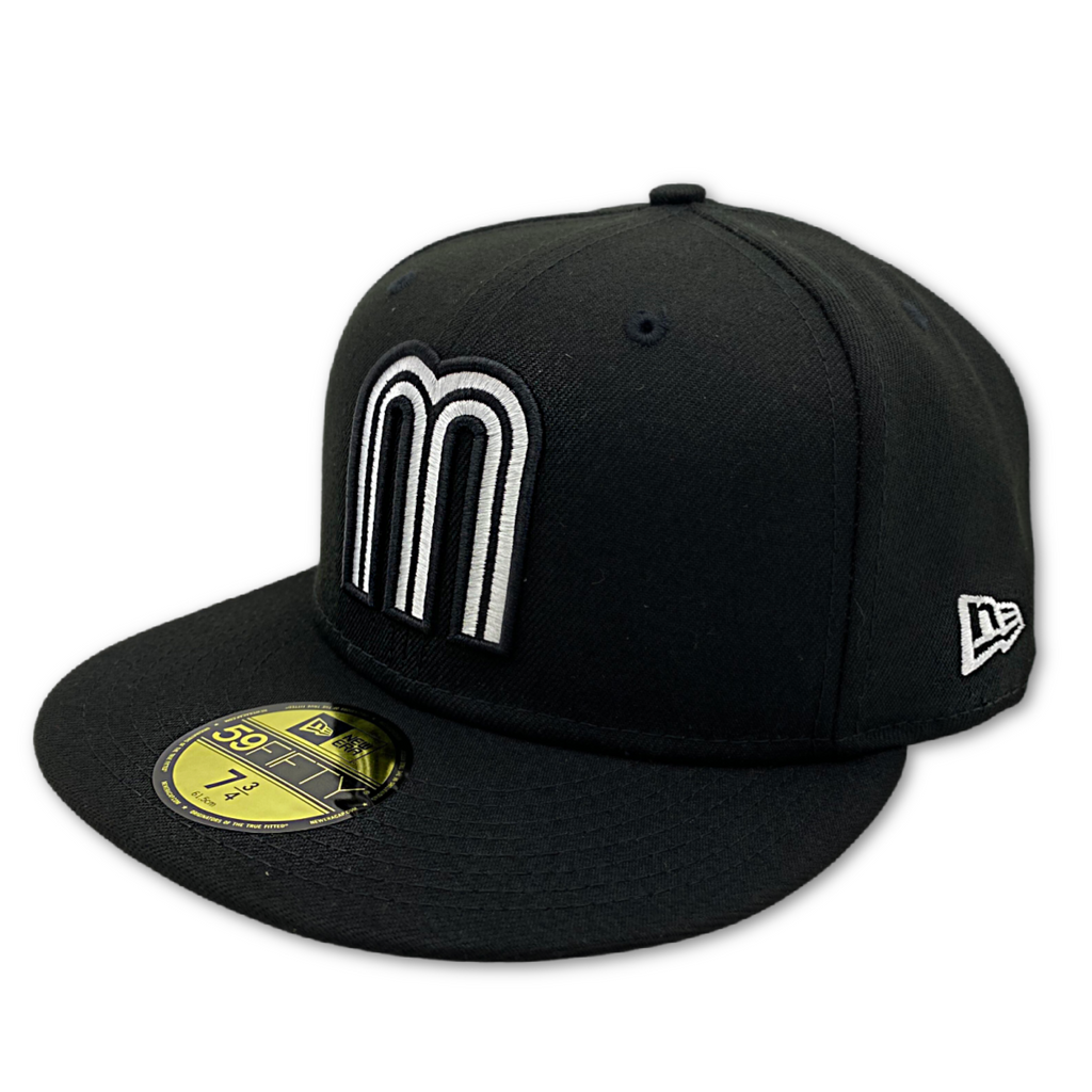 New Era Official Mexico 59Fifty Fitted Hat-Black product image 1, provided for visual reference and product detail review