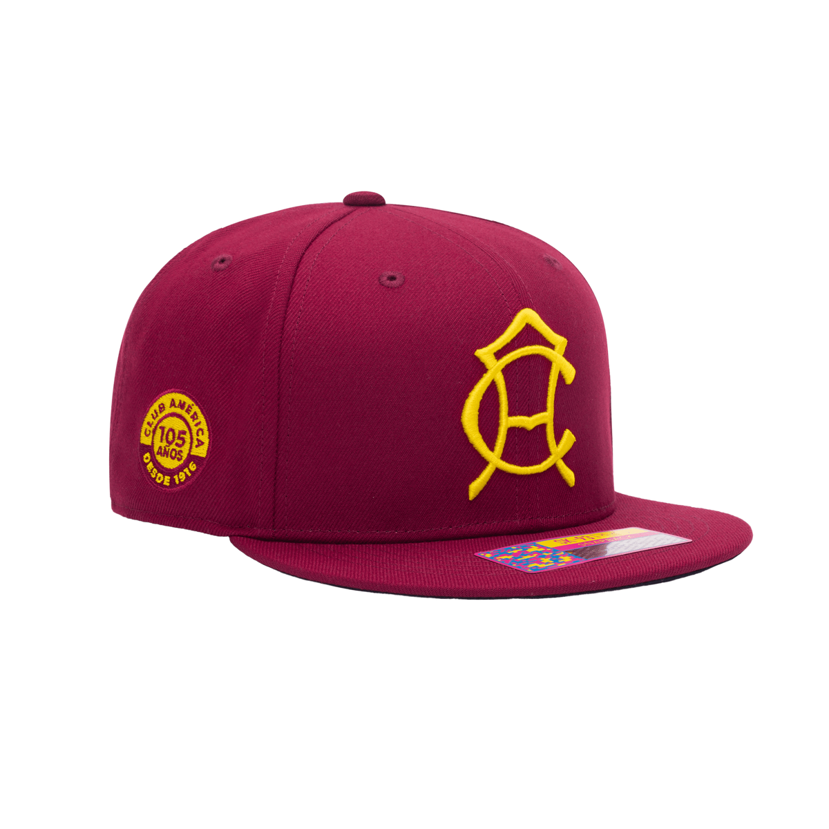FI COLLECTIONS CLUB AMERICA 105TH ANNIVERSARY RETRO Snapback product image 2, provided for visual reference and product