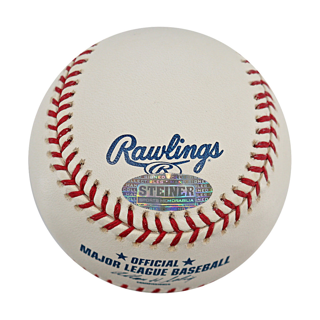 Jose Reyes New York Mets Autographed OMLB Baseball MLB / Steiner COA-6 product image 2, provided for visual reference and
