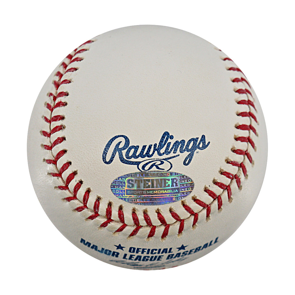 David Cone Joe Girardi Yankees Signed Inscribed OMLB Baseball MLB / Steiner COA product image 3, provided for visual