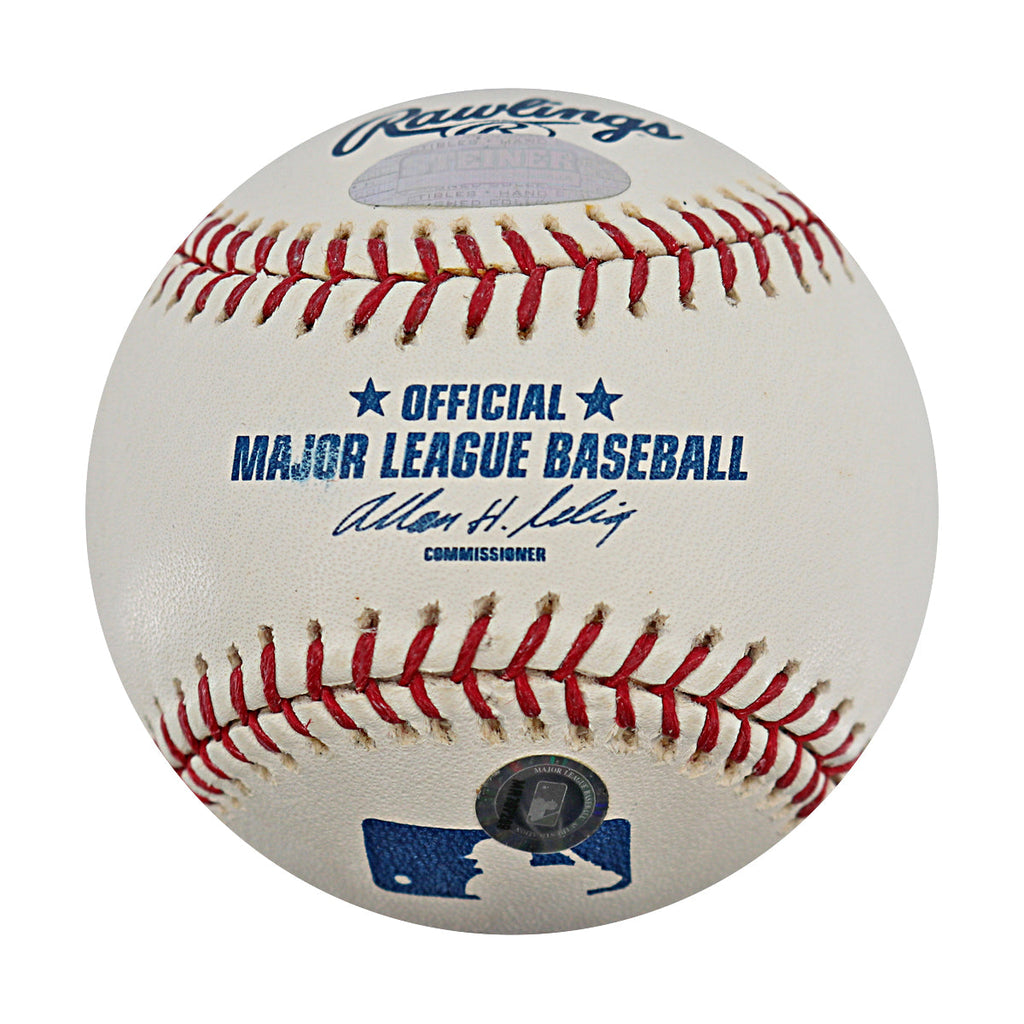 David Cone Joe Girardi Yankees Signed Inscribed OMLB Baseball MLB / Steiner COA product image 6, provided for visual