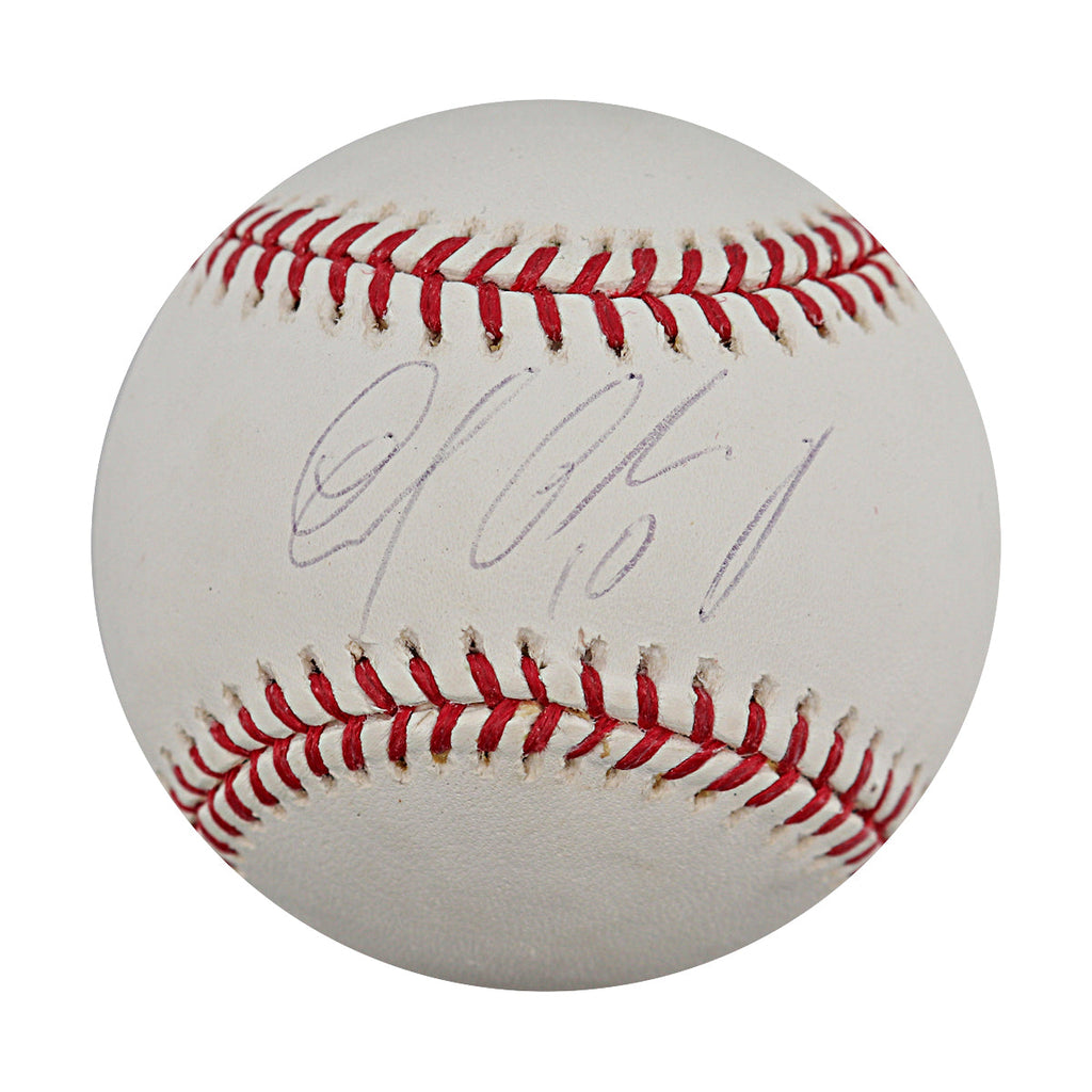 Endy Chavez Expos Mets Autographed OMLB Baseball Steiner COA product image 1, provided for visual reference and product
