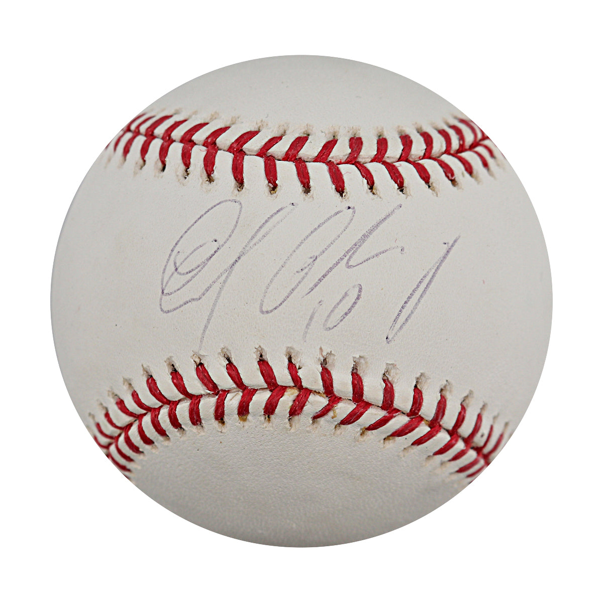 Endy Chavez Expos Mets Autographed OMLB Baseball Steiner COA product image 1, provided for visual reference and product