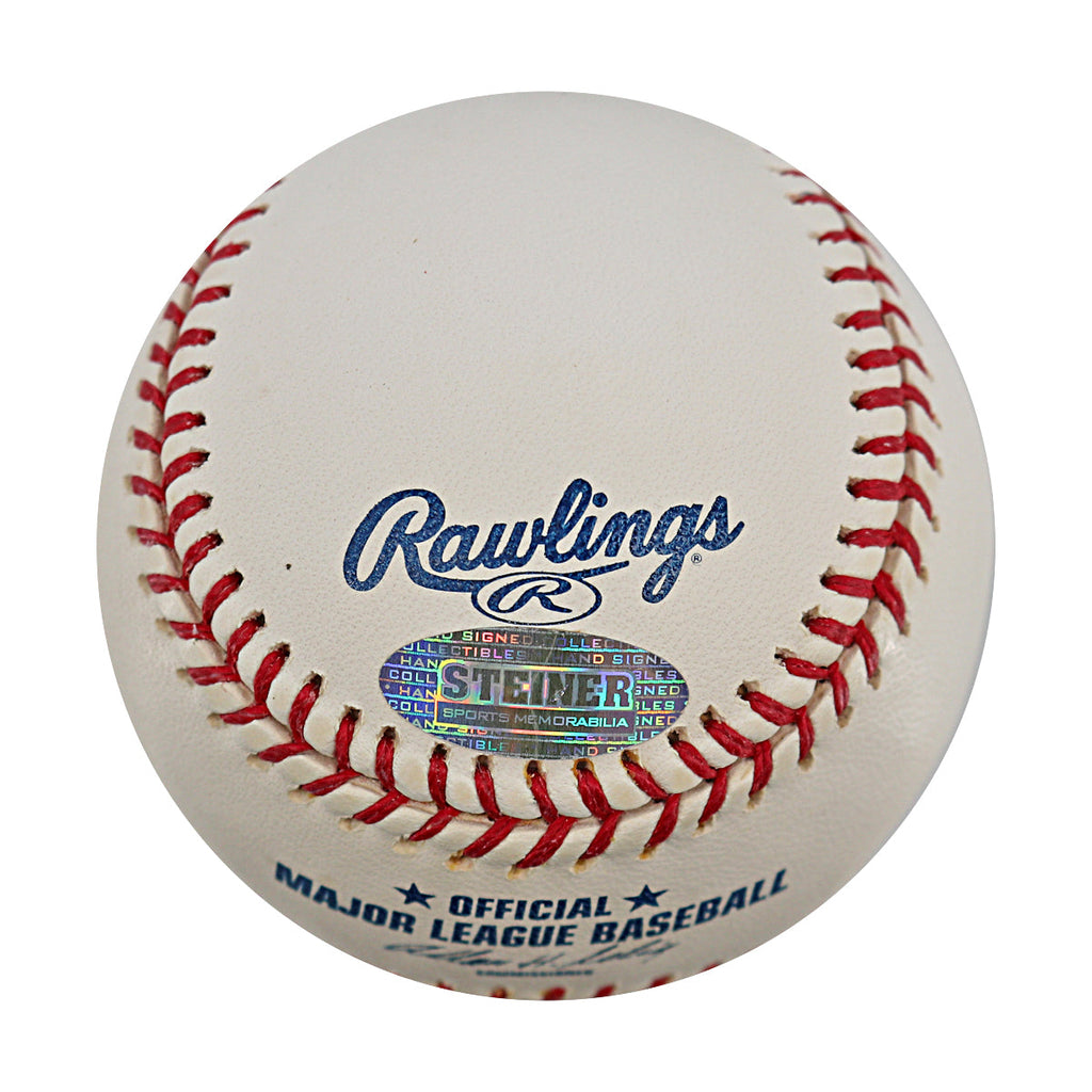 Paul Lo Duca Dodgers Marlins Mets Autographed OMLB Baseball Steiner COA-3 product image 2, provided for visual reference and