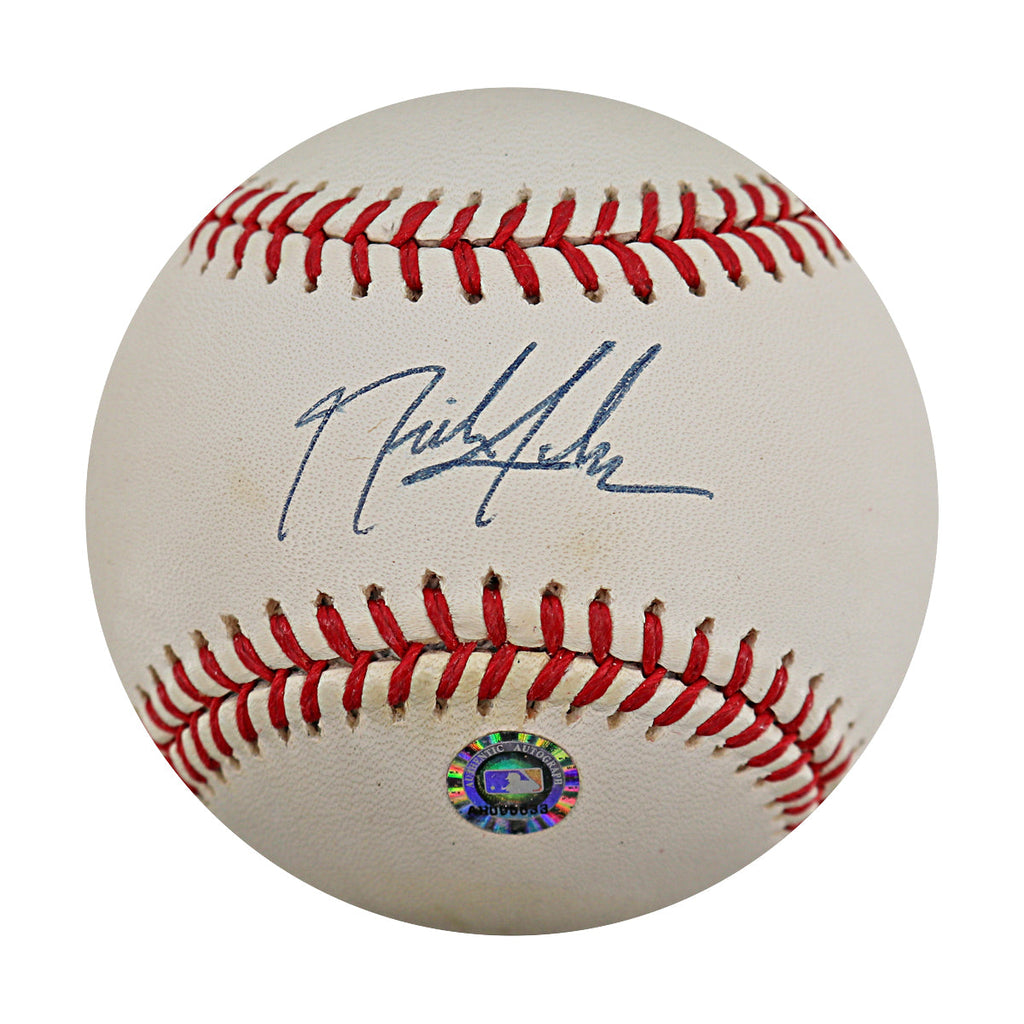 Nick Johnson Yankees Expos Autographed OMLB Baseball Steiner Holo Only product image 1, provided for visual reference and