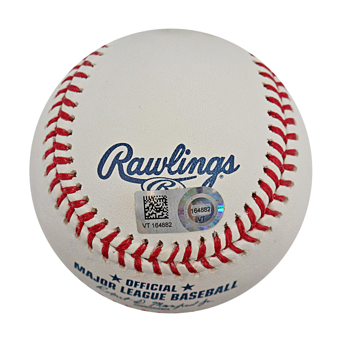 Carlos Carrasco Indians Mets Autographed OMLB Baseball MLB Auth product image 2, provided for visual reference and product