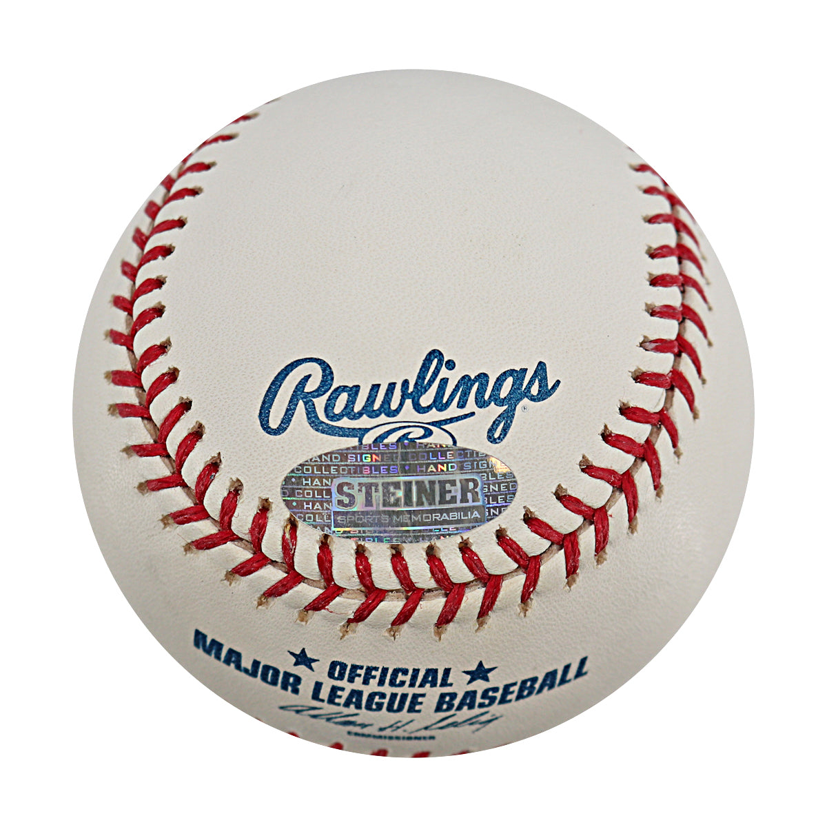 Johnny Damon Yankees Red Sox Autographed OMLB Baseball Steiner COA-1 product image 2, provided for visual reference and