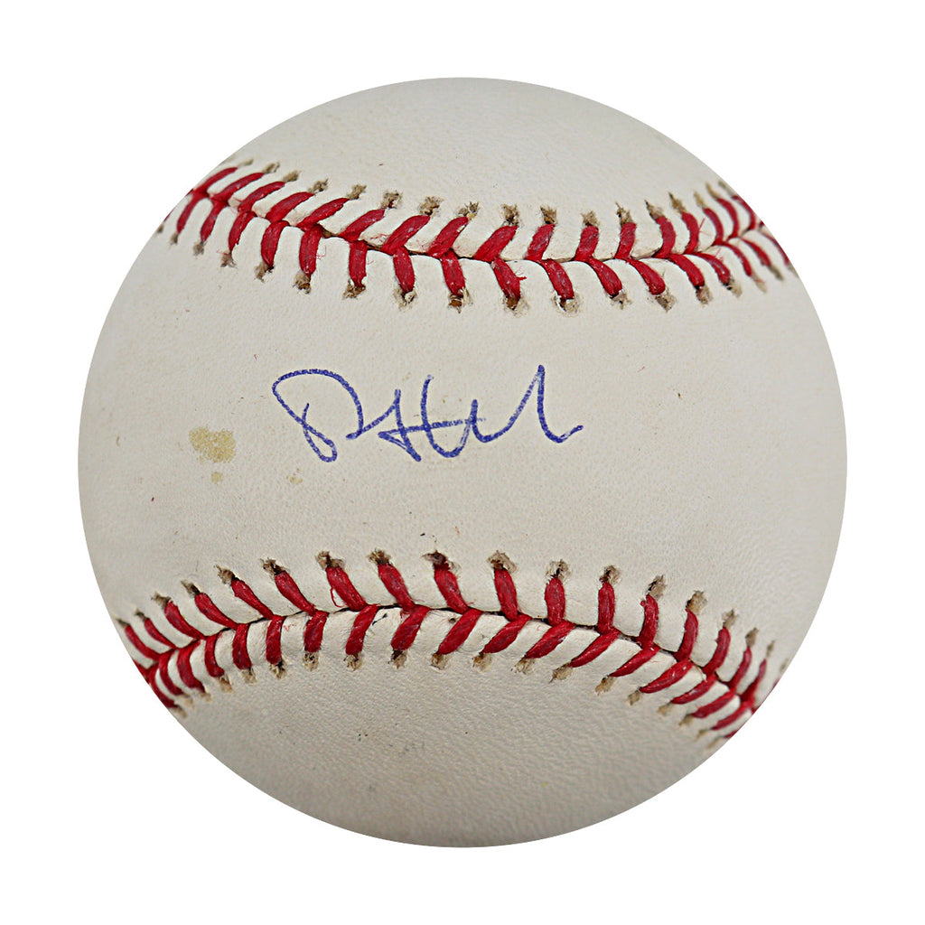 Phil Hughes New York Yankees Autographed OMLB Baseball MLB / Steiner COA-2 product image 1, provided for visual reference