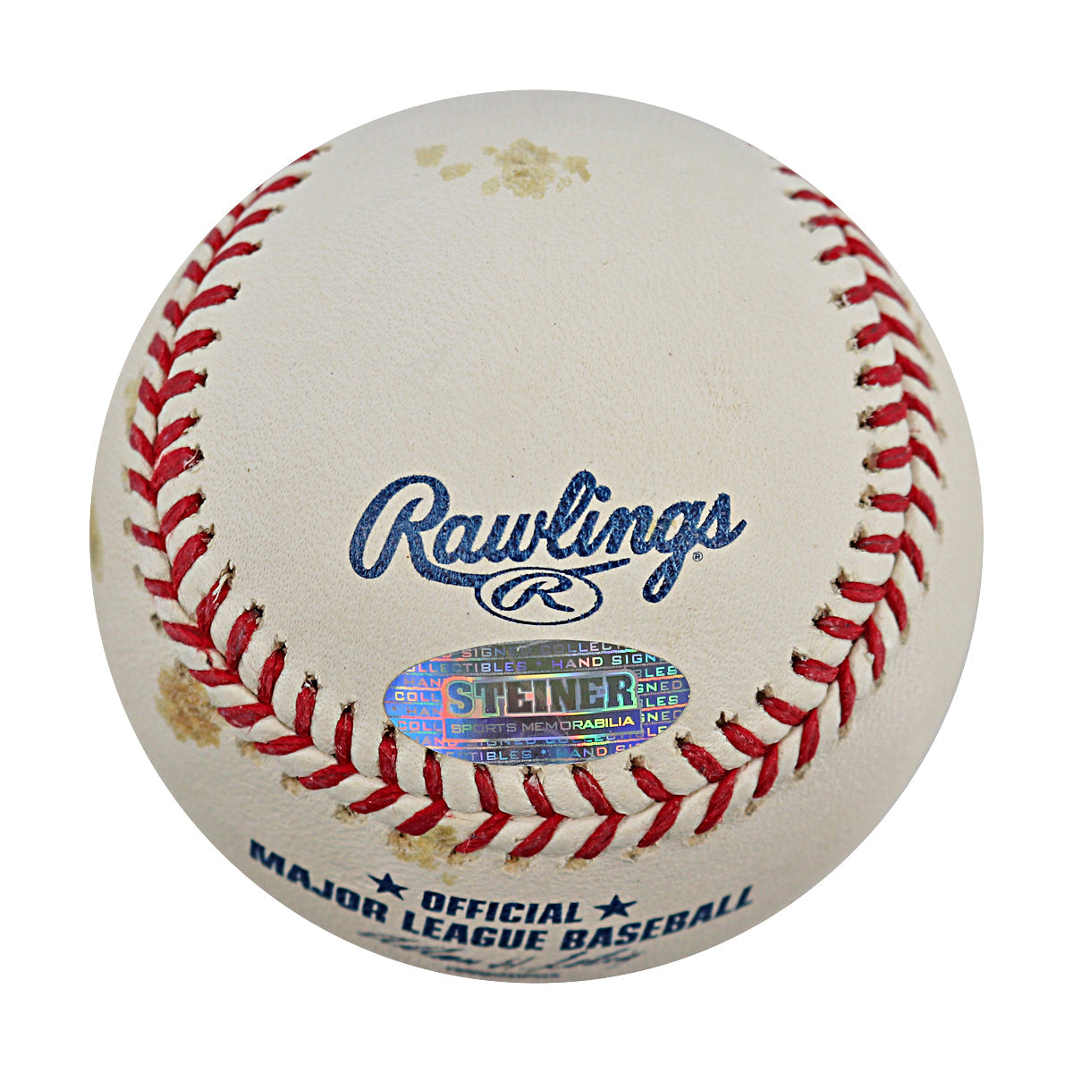 Phil Hughes New York Yankees Autographed OMLB Baseball MLB / Steiner COA-2 product image 2, provided for visual reference