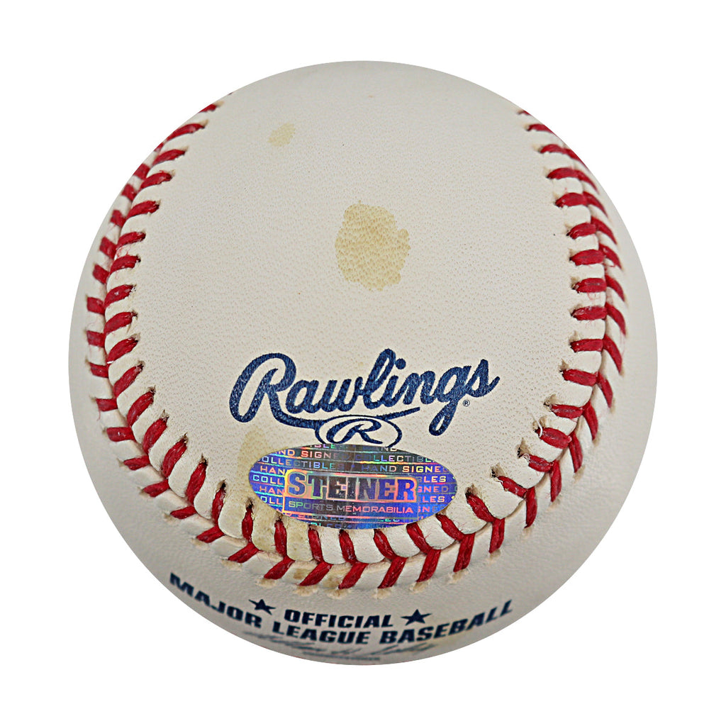 Phil Hughes New York Yankees Autographed OMLB Baseball MLB / Steiner COA-6 product image 2, provided for visual reference