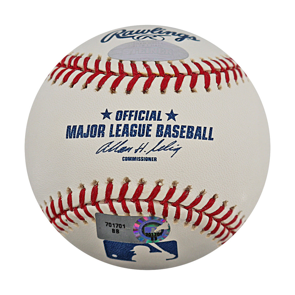Phil Hughes New York Yankees Autographed OMLB Baseball MLB / Steiner COA-8 product image 6, provided for visual reference