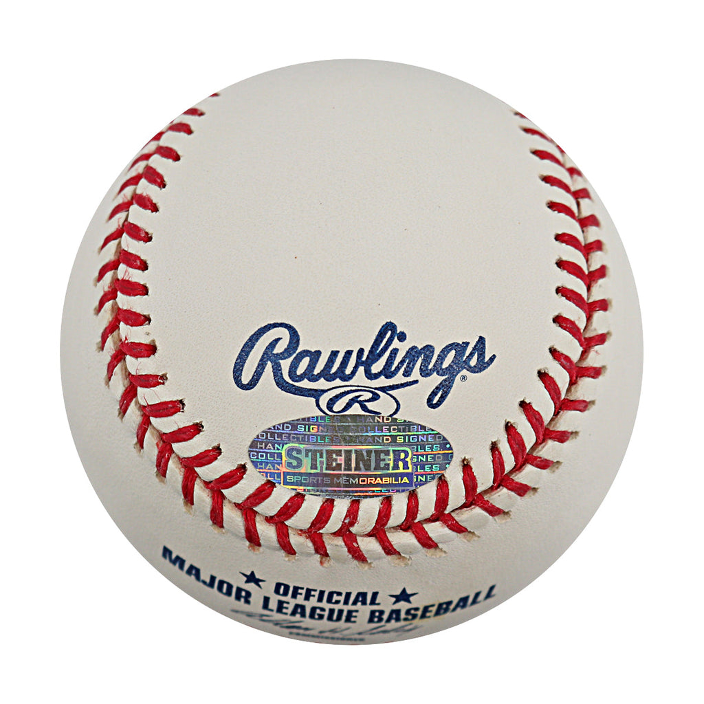 Phil Hughes New York Yankees Autographed OMLB Baseball MLB / Steiner COA-11 product image 2, provided for visual reference