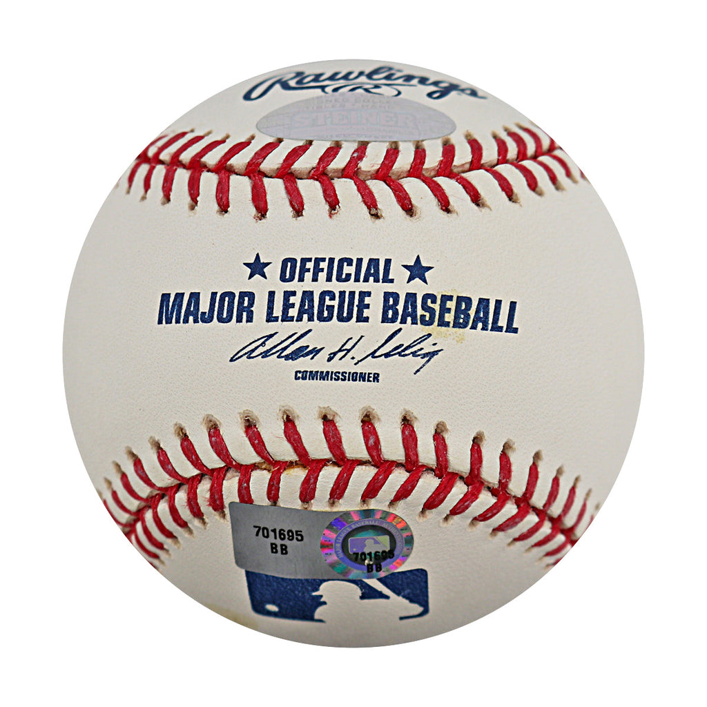 Phil Hughes New York Yankees Autographed OMLB Baseball MLB / Steiner COA-11 product image 6, provided for visual reference