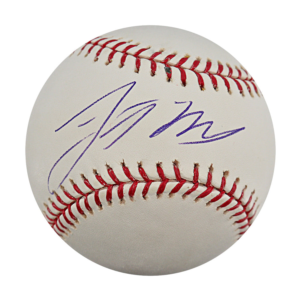 Lastings Milledge New York Yankees Autographed OMLB Baseball Steiner COA-1 product image 1, provided for visual reference