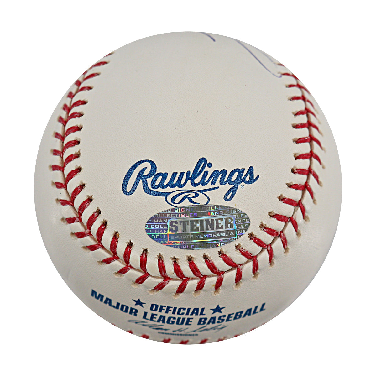 Lastings Milledge New York Yankees Autographed OMLB Baseball Steiner COA-1 product image 2, provided for visual reference