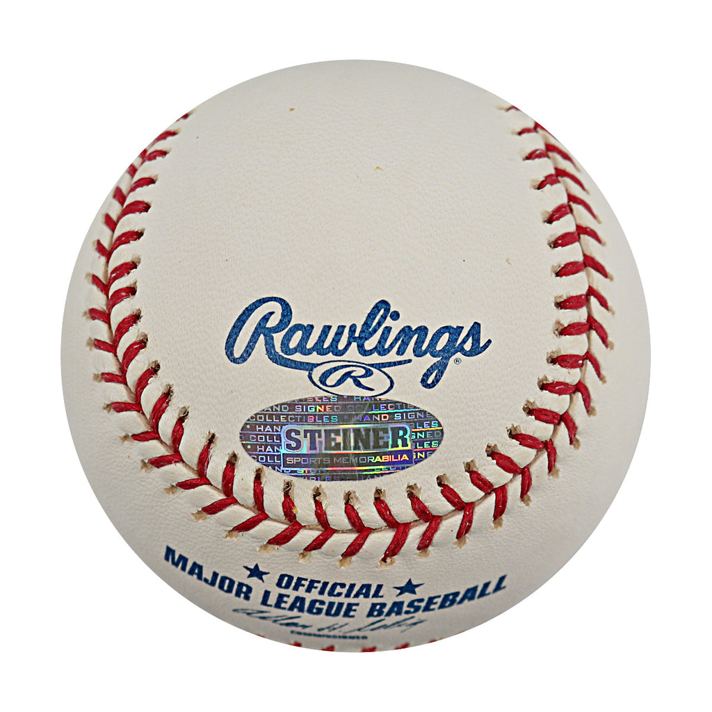 Endy Chavez Expos Mets Autographed OMLB Baseball Steiner COA-1 product image 2, provided for visual reference and product