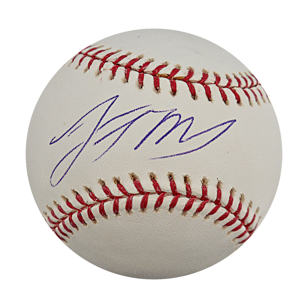 Lastings Milledge New York Yankees Autographed OMLB Baseball Steiner COA-2 product image 1, provided for visual reference