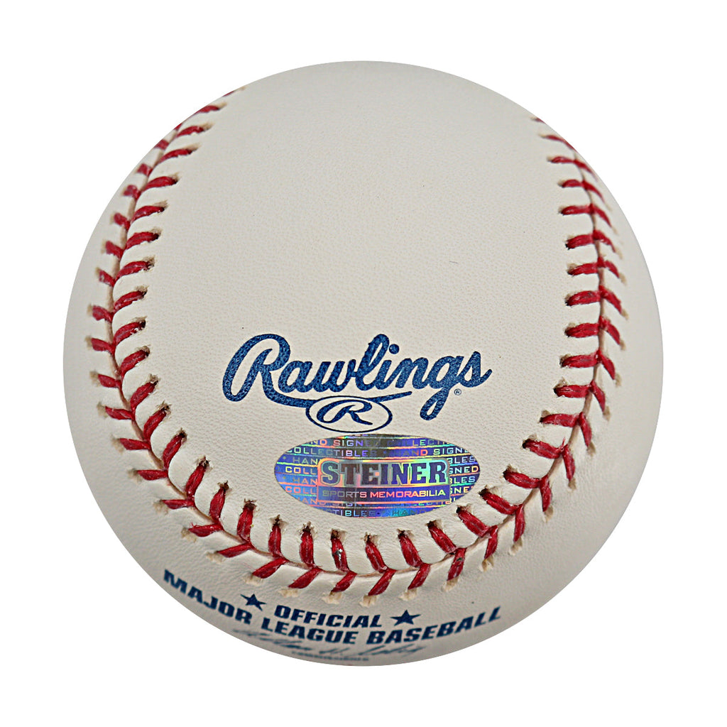 Lastings Milledge New York Yankees Autographed OMLB Baseball Steiner COA-2 product image 2, provided for visual reference
