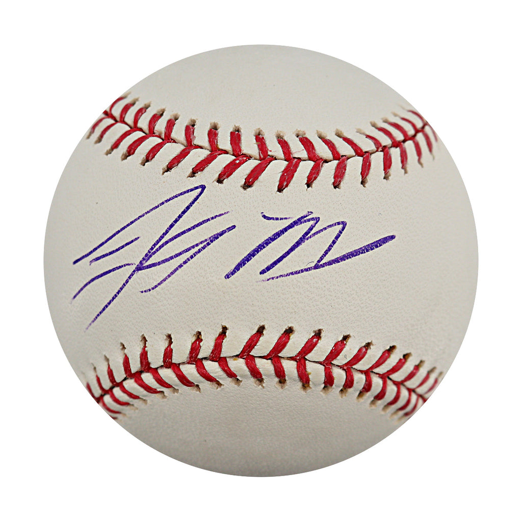 Lastings Milledge New York Yankees Autographed OMLB Baseball Steiner COA-3 product image 1, provided for visual reference