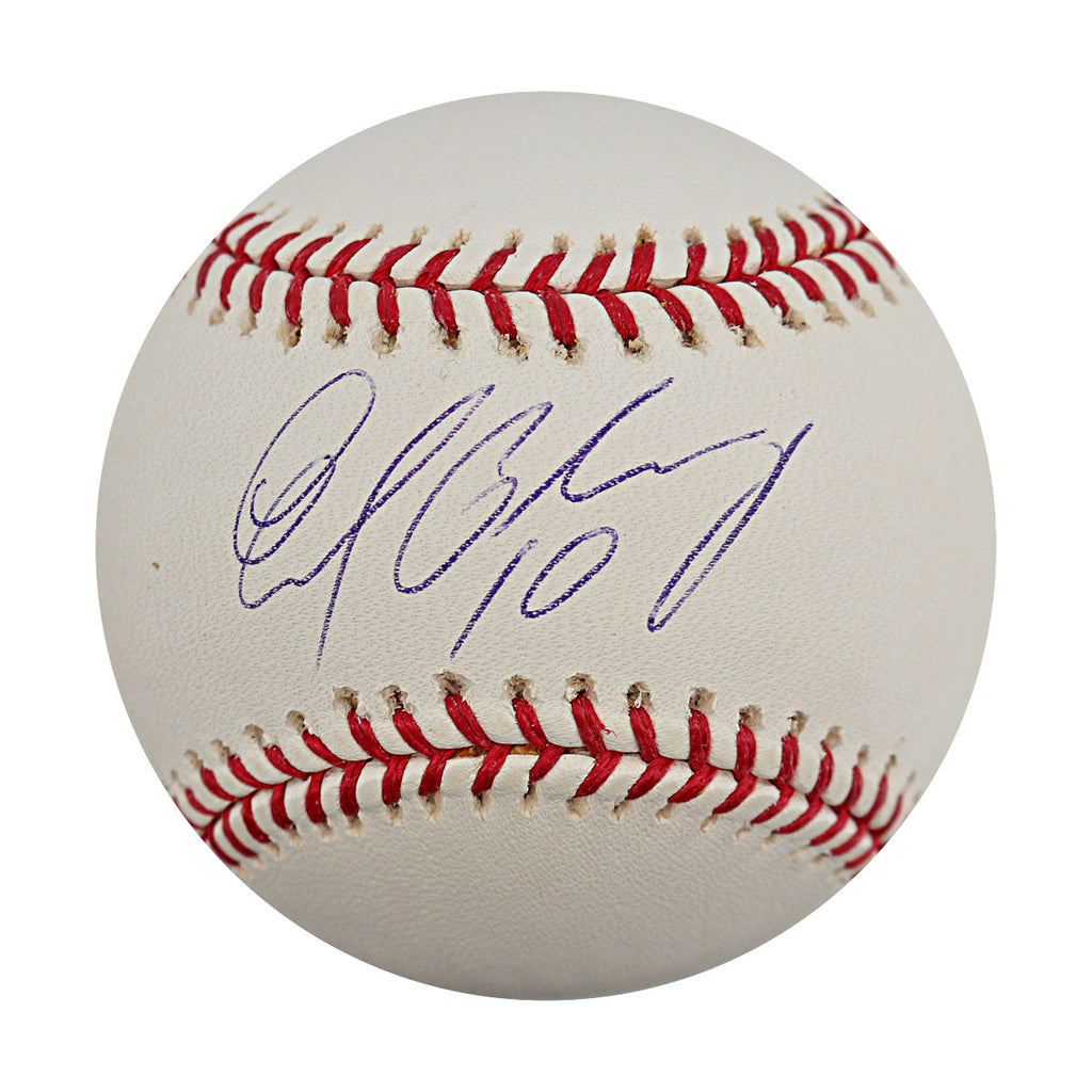 Endy Chavez Expos Mets Autographed OMLB Baseball Steiner COA-4 product image 1, provided for visual reference and product