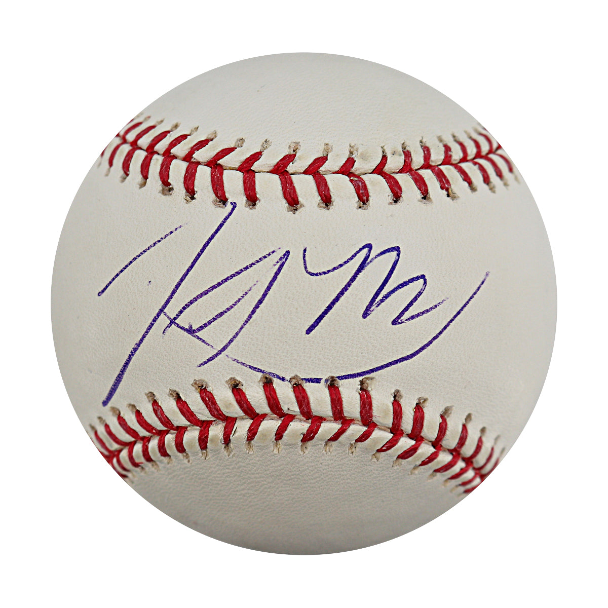 Lastings Milledge New York Yankees Autographed OMLB Baseball Steiner COA-5 product image 1, provided for visual reference