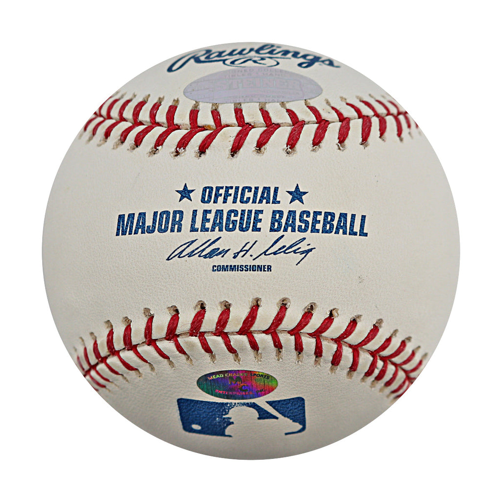 Lastings Milledge New York Yankees Autographed OMLB Baseball Steiner COA-5 product image 6, provided for visual reference