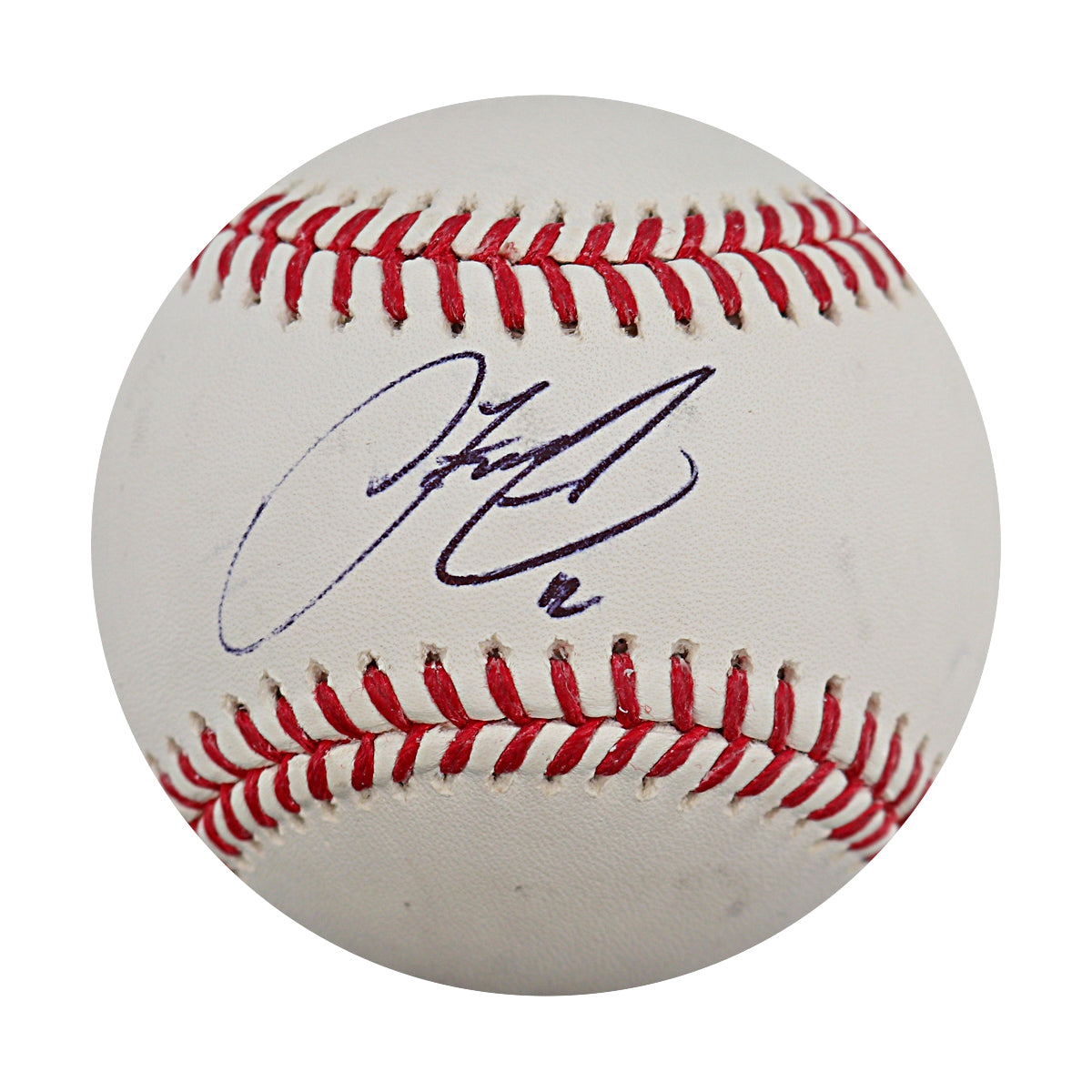 Francisco Lindor New York Mets Autographed OMLB Baseball MLB Auth-2 product image 1, provided for visual reference and