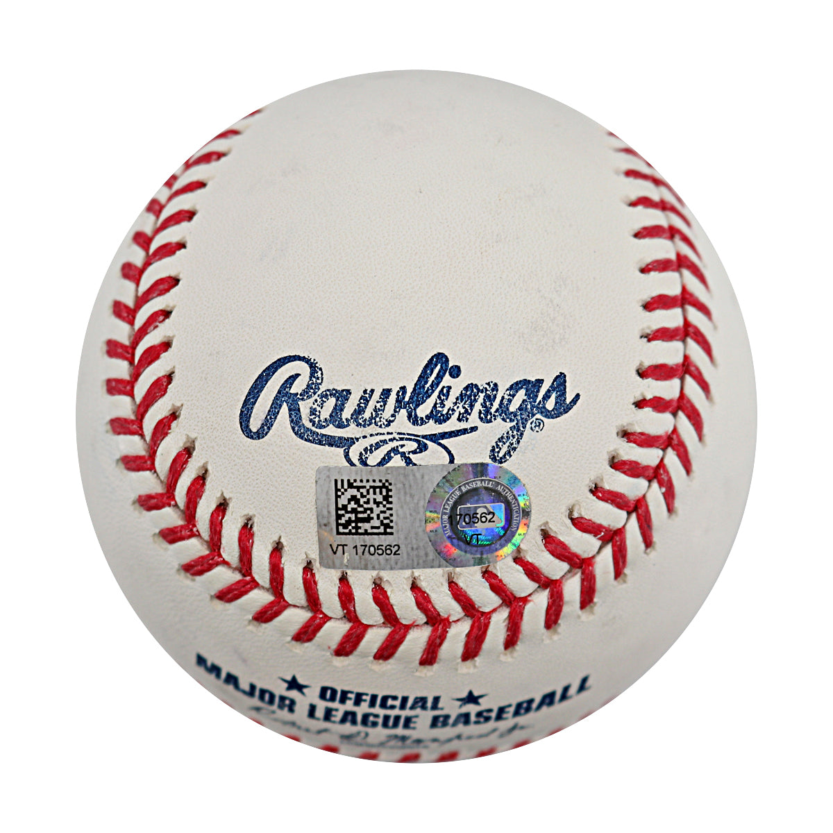 Francisco Lindor New York Mets Autographed OMLB Baseball MLB Auth-2 product image 2, provided for visual reference and